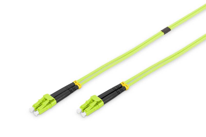 CAVO FIBRA OTTICA LC A LC MULTIMODE DUPLEX 50/125 MT.1 OM5