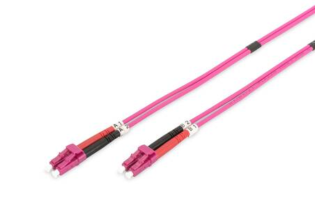 CAVO FIBRA OTTICA LC A LC MULTIMODE DUPLEX 50/125 MT.7 OM4 DIGITUS