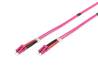 CAVO FIBRA OTTICA LC A LC MULTIMODE DUPLEX 50/125 MT.7 OM4 DIGITUS