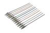 SET 12 CAVI PIGTAIL FIBRA OTTICA COLORATI CONNETTORI LC OM3 50/125 UPC SIMPLEX