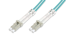 Cavo patch LWL multimodale OM 3, LC/LC colore acqua 20 mt.