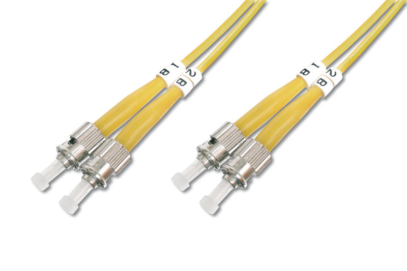 CAVO FIBRA OTTICA ST A ST SINGLEMODE DUPLEX OS2 MT.1