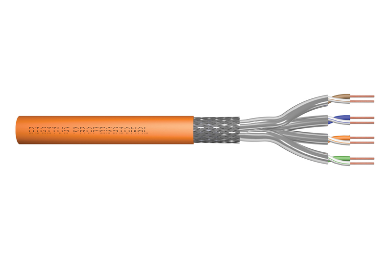MATASSA MT 50 CAVO CAT 7 S-FTP SOLIDO 1200 MHz CPR:DCA (EN 50575), AWG 23/1 DIGITUS