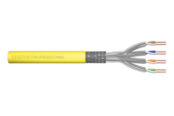 CAVO INSTALLAZIONE CAT 8.2 SCHERMATO S-FTP 2000 MHz AWG 22/1 Dca MATASSA 500 MT DIGITUS