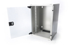 ARMADIO RACK 10" 9 UNITA' IN ACCIAIO COLORE GRIGIO