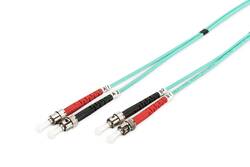 CAVO FIBRA OTTICA ST A ST MULTIMODE DUPLEX OM3 50/125 MT.1
