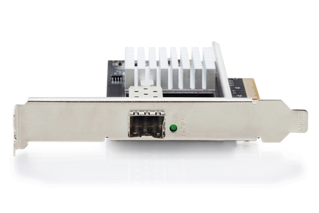 SCHEDA RETE PCI-EXPRESS PORTA SINGOLA SFP 10G DIGITUS