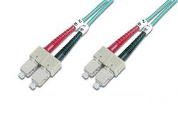 CAVO FIBRA OTTICA SC A SC MULTIMODE DUPLEX 50/125 MT.1 OM3