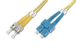 CAVO FIBRA OTTICA SC A ST SINGLEMODE DUPLEX OS2 MT.3