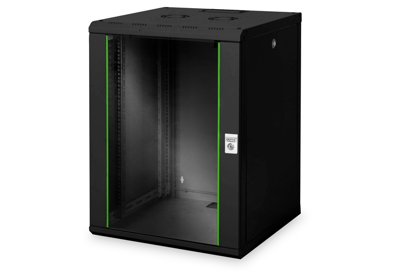 ARMADIO RACK 19" 16U 820x600x600 COLORE NERO DIGITUS