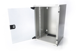 ARMADIO RACK 10" 9 UNITA' IN ACCIAIO COLORE GRIGIO