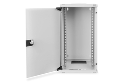 DIGITUS ALLOGGIAMENTO A PARETE 10" 12 UNITA' MISURE 312 X 300 MM (L X P) GRIGIO RAL7035