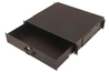 DIGITUS  Ripiano per documenti 2U con maniglia 88x481x400 mm, colore nero (RAL 9005)