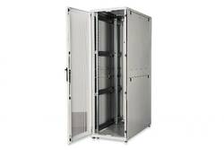 ARMADIO RACK 19" 42 UNITÀ 19 PER RETI E SERVER MISURE (A)1970 X (L)600 X (P)1200 MM. COLORE GRIGIO CHIARO