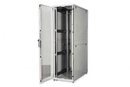 ARMADIO RACK 19" 42 UNITÀ 19 PER RETI E SERVER MISURE (A)1970 X (L)600 X (P)1200 MM. COLORE GRIGIO CHIARO