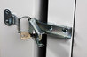 ARMADIO 9 UNITA' DA MURO LINEA SOHO (A)491 X (L)600 X (P)610 MM. CON DOPPIA SEZIONE COLORE GRIGIO CHIARO RAL7035