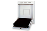 ARMADIO SLIM A MURO 4 UNITA' 750X600 ALTEZZA 216MM GRIGIO CON APERTURA FRONTALE