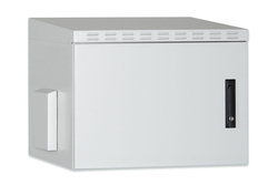 ARMADIO RACK 19" PER RETI DA ESTERNO PROTEZIONE IP55 9 UNITA' (AxLxP) 579x600x600 MM