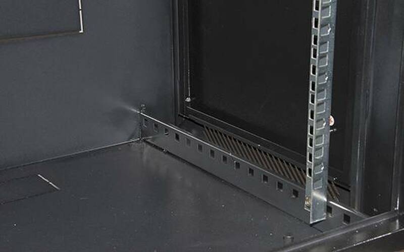 ARMADIO 9 UNITA' DA MURO PER RETI (A)505 X (L)600 X (P) 450 MM COLORE NERO