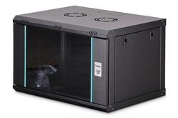 Armadio Rack 19" a Muro serie Dynamic-N - 600x450 mm (LxP), non assemblata