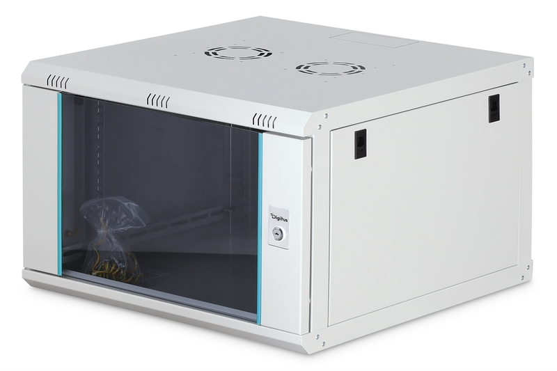 Armadio Rack 19" a Muro serie Dynamic-N - 600x600 mm (LxP), non montata
