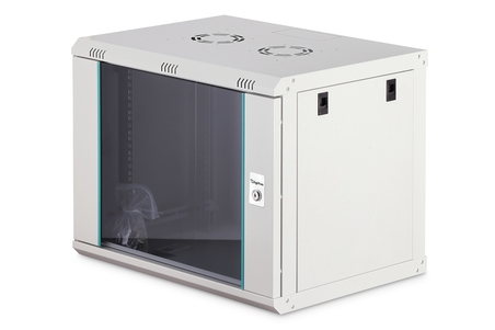 Armadio Rack 19" a Muro serie Dynamic-N - 600x450 mm (LxP), non assemblata