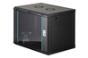 ARMADIO 12 UNITA' DA MURO LINEA SOHO (A)600x(L)600x(P)450 MM. COLORE  NERO
