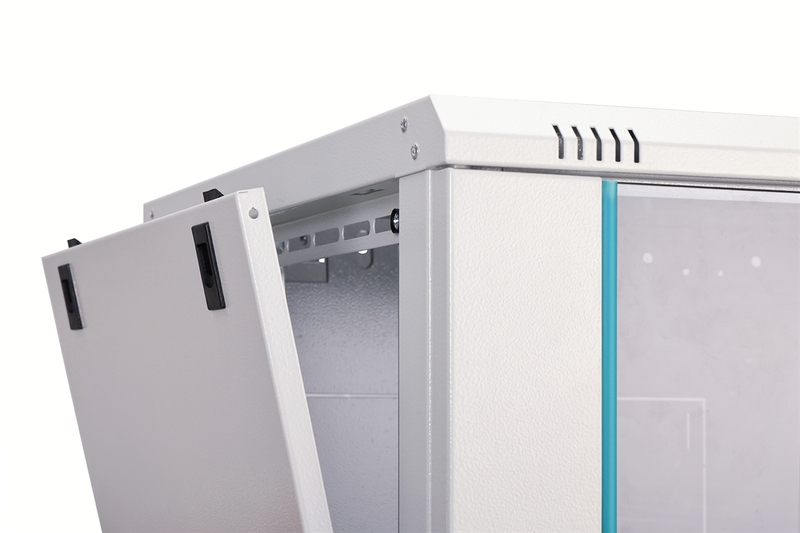 Armadio Rack 19" a Muro serie Dynamic-N - 600x600 mm (LxP), non montata