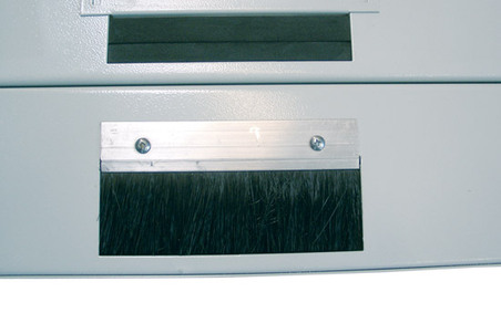 ARMADIO 16 UNITA' DA MURO LINEA SOHO (A)802 X (L)600 X (P)610 MM. CON DOPPIA SEZIONE COLORE GRIGIO CHIARO RAL7035