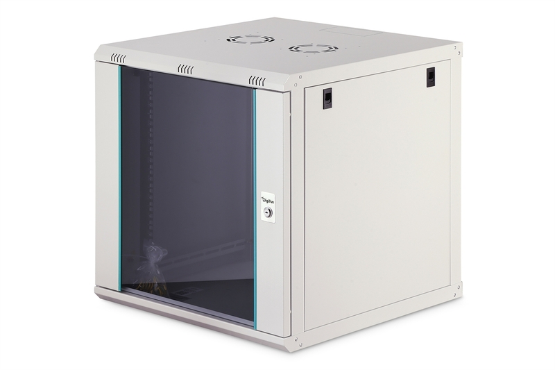 ARMADIO RACK 19" 16U 820x600x600 COLORE NERO DIGITUS