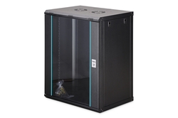 Armadio Rack 19" a Muro serie Dynamic-N - 600x450 mm (LxP), non assemblata