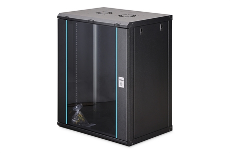 Armadio Rack 19" a Muro serie Dynamic-N - 600x450 mm (LxP), non assemblata