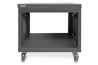 ARMADIO 26 UNITÀ 19" PER RETI E SERVER MISURE (A)1299 X (L)600 X (P)800 MM. COLORE GRIGIO CHIARO