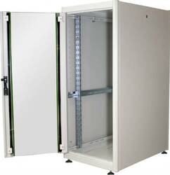 ARMADIO 32 UNITÀ 19" PER RETI E SERVER MISURE (A)1566 X (L)600 X (P)800 MM. COLORE GRIGIO CHIARO