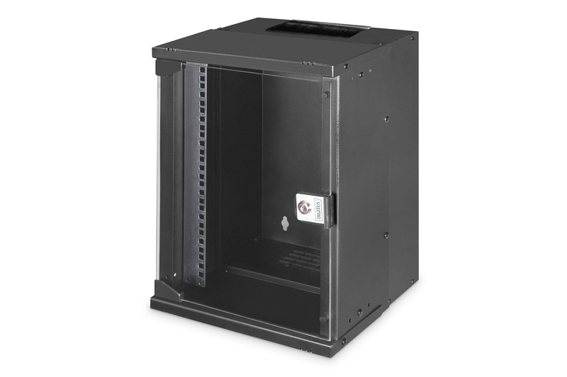 Armadio Digitus SOHO PRO 9U a parete 10" 315x300 mm (LxP) nero
