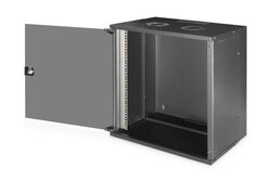 Armadio Digitus SOHO PRO 12U a parete 19" 540x400 mm (LxP) nero da assemblare
