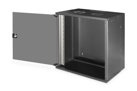 Armadio Digitus SOHO PRO 12U a parete 19" 540x400 mm (LxP) nero da assemblare