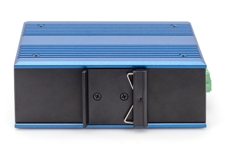 Switch Gigabit Ethernet PoE a 4+2 porte industriale