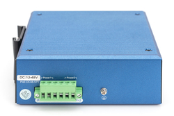 Switch industriale Gigabit Ethernet a 8+2 porte gestito L2