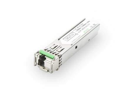 DIGITUS Modulo GBIC (SFP) con compatibilità HP, 1,25 Gb/s, 20 km, dotato di funzione DDM