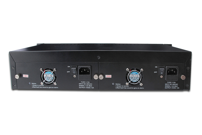 CHASSIS 19" PER 14 MEDIA CONVERTER ALIMENTATO DIGITUS