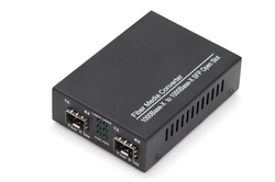 MEDIA CONVERTER GIGABIT SINGLEMODE/MULTIMODE CON MODULO SFP DIGITUS