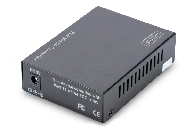 MEDIA CONVERTER GIGABIT POE RJ45 SFP PSE