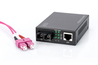 MEDIA CONVERTER GIGABIT POE, RJ45 CONNETTORE FIBRA OTTICA SC MULTIMODE