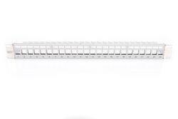 PANNELLO PATCH 19" PER JACK KEYSTONE 1U SCARICO DIGITUS 24 PORTE