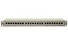 PANNELLO PATCH 19" SCHERMATO 24 PORTE 8 POLI RJ45 PER RETI CATEGORIA 6 - 1 UNITA'