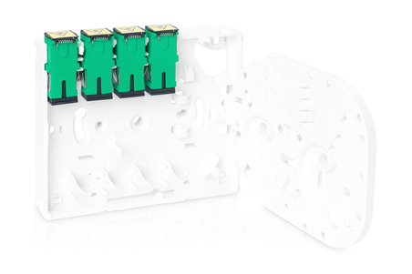 DIGITUS Alloggiamento FTTX con 4 accoppiamenti SC SX