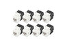 Modulo CAT 6 Keystone, non schermato - 8 pezzi