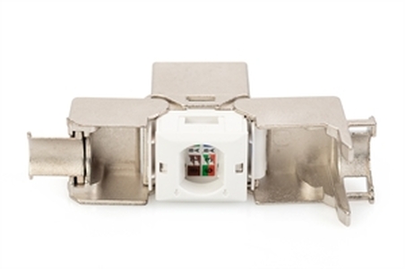 Modulo Keystone CAT 6A, schermato, attrezzi per l'installazione non necessari - 8 pezzi