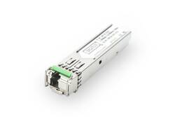 DIGITUS Modulo GBIC (SFP) con compatibilità HP, 1,25 Gb/s, 20 km, dotato di funzione DDM